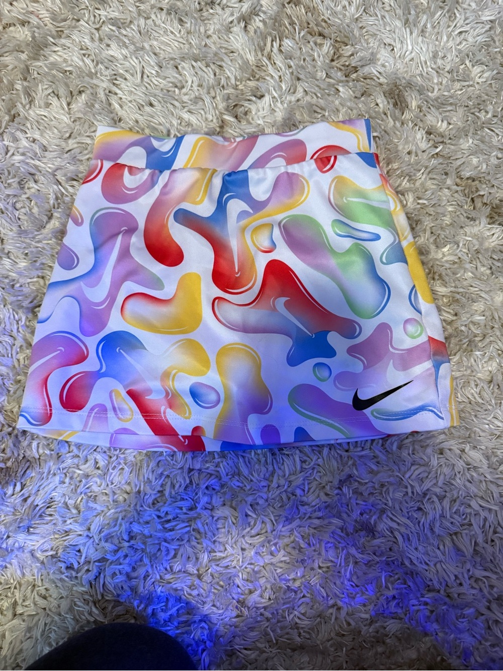 Toddler Nike Multicolor Wavy Print Tennis Skort